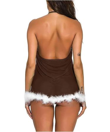 Hanxiulin Women's Christmas Dress - Oversized Hooded Mini Sweater & Jumper Blouse for Festive Style - Buy Online on GoSupps.com