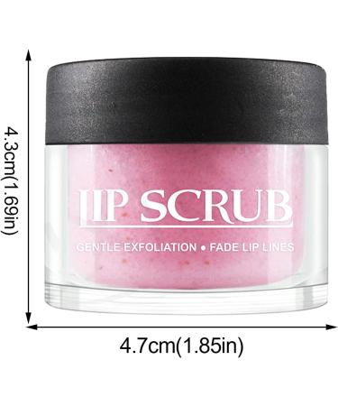 Lip Scrub 3 Flavors Moisturizing Lip Cream Nourishing Moisturizer Effectively Remove Dead Skin and Intensive Lip Repair Treatment. (Strawberry Flavor) - Buy Online on GoSupps.com