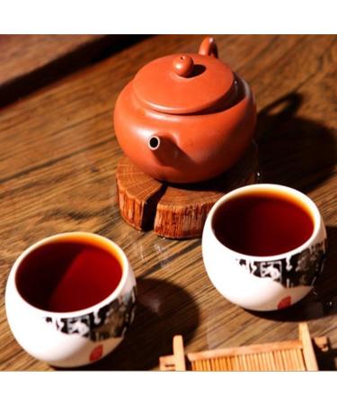 HELLOYOUNG 100g Th Pu'er m r naturel authentique chinois hua hao yue yuan Traditionnellement frit la main ingr dients verts biologiques sans additifs Th pu-erh Pu'er Tea - Buy Online on GoSupps.com