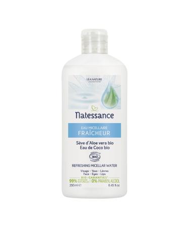 Natessance - Fresh Micellar Water - Beauty saps - Certified Organic Cosmos Organic - 250 ml bottle