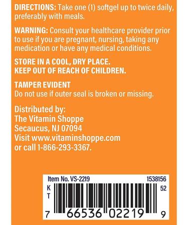 Buy Vitamin Shoppe Black Currant Oil 500MG - Natural GLA for Healthy Skin & Women's Health (90 Softgels) - Fast International Shipping - Buy Online on GoSupps.com