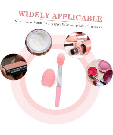 DOITOOL 2 Sets Lip Stick Dust Cover Make up Kit Lip Makeup Stick Lipstick Brush Convenient Silicone Lip Mask Brush Lady Tools Makeup Tool Silica Gel Miss Brush Tool To Sleep - Buy Online on GoSupps.com
