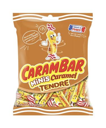 D lices sucr s : Carambar Mini Caramel Tendre - Sachet de 200g - Gourmandise ludique partager - Id al pour les amateurs de bonbons et de chocolats - Cat gorie Bonbons et - Le Lot De 4