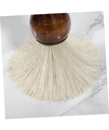 Shop Minkissy Portable Beard Shaving Brush & Marble Cake Plate - Ideal for Halloween Beard Styling & Grooming - Buy Online on GoSupps.com