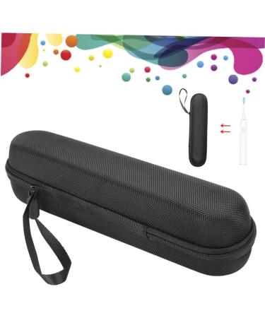 FOPEAS Electric Toothbrush Storage - Portable Waterproof Organizer for Electric Toothbrushes - Black | Shop Internationally - Buy Online on GoSupps.com
