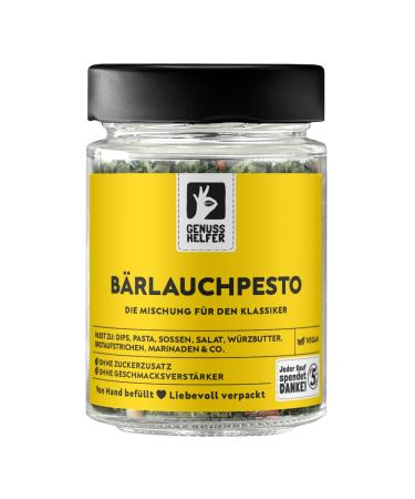 Bremer Gew rzhandel wild garlic pesto spice mix pasta sauce to make yourself green pesto 45g in a jar 45 g