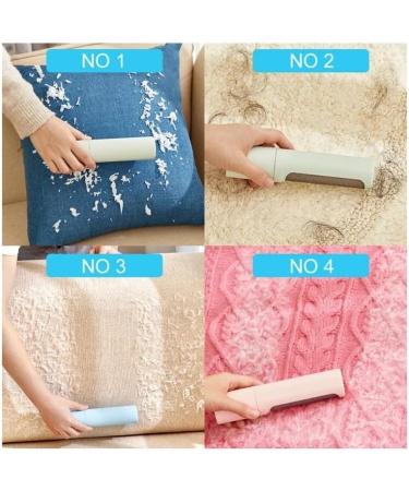 JustWagging Pet Hair Remover - Reusable Dog & Cat Fur Tool | Portable Lint Roller for Couch Carpet Car Seats & Furniture - Baby Blue - Buy Online on GoSupps.com