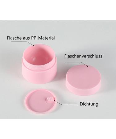LECUNE 4-Pack 30ml Refillable Ointment Creamstick Containers with Lids & Liners Ideal for Lotions & Cosmetics Includes 2 Spatulas Available in Black White Pink & Blue - Buy Online on GoSupps.com