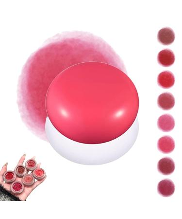 Soft Matte Makeup Blush Multipurpose Blur Makeup Blush Lip and Cheek Blush Waterproof Lipstick Mud Pudding Pot Matte Velvet Lip Glaze