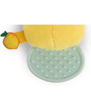 NICI 49478 Teething Ring Piu - Yellow Cuddly Toy for Babies & Toddlers | Perfect for Grasping Cuddling & Sleep Discovery - Buy Online on GoSupps.com