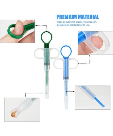 Tablet Feeder 2 Pack for Cats & Small Dogs | Spring Pill Injector & Nursing Shooter for Easy Medicine Delivery - Buy Online on GoSupps.com