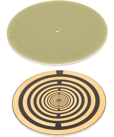 3.0-Inch Energy Plate | Reduce EMF Radiation Improve Water Quality | Enhance Relaxation & Meditation - Buy Online on GoSupps.com