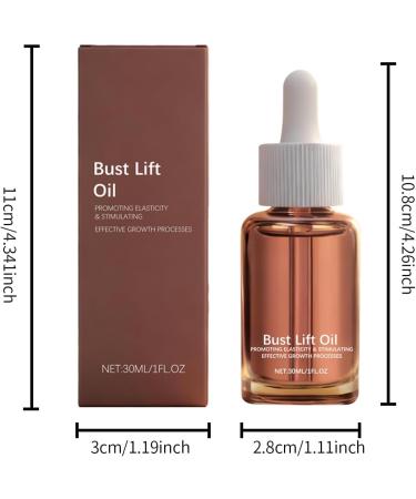 Huile liftante pour la poitrine huile de massage pour les seins s rum nourrissant pour la peau soin hydratant raffermissant pour la poitrine am liore l' lasticit et pr vient le rel chement cutan 2pcs - Buy Online on GoSupps.com