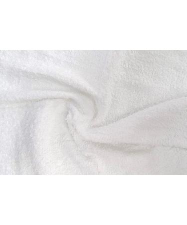 DecorRack 10 Pack 100% Cotton Wash Cloth 12x12 Inch Ultra Absorbent White Washcloths - Luxury Soft & Machine Washable (10 Pack) - Buy Online on GoSupps.com