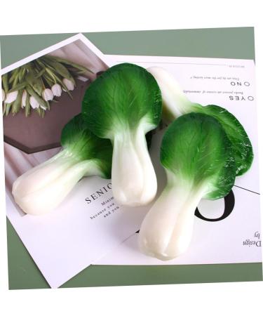 OUNONA 2pcs Little Cabbage Model Little Cabbage Props Simulation Vegetables Artificial Lettuce Simulation Food Model Decor Models Restaurant Display Prop Pvc Ingredients Chinese Cabbage - Buy Online on GoSupps.com