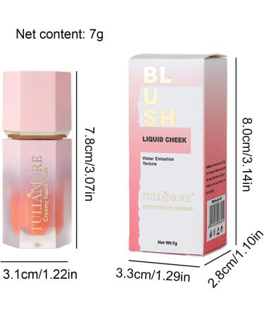 Cream | Waterproof Super Dewy Liquid Stick - Natural Long-Wearing Liquid Cheek Smudge-Proof Look for Women's Eyes Cheek Lips Makeup Fanelod 06# - Buy Online on GoSupps.com