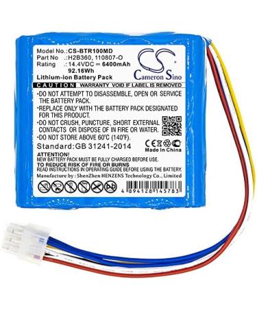Replacement Battery for IMT Bellavista 1000 - 6400mAh/14.4V Compatible | Fast International Shipping - Buy Online on GoSupps.com