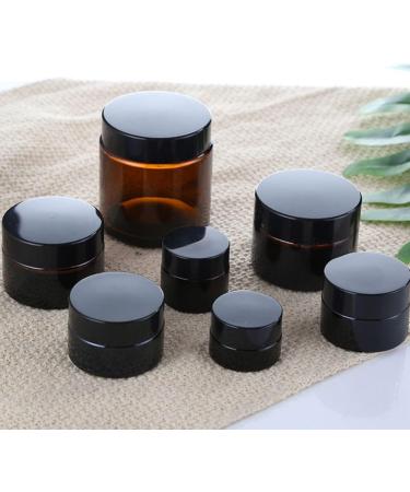 Beavorty 6 Sets cream bottle eye cream bottle jar with lid container with lid shot glass with lid refillable cream pot facial cream Refillable Cream Jar Multipurpose Sub Container filling - Buy Online on GoSupps.com