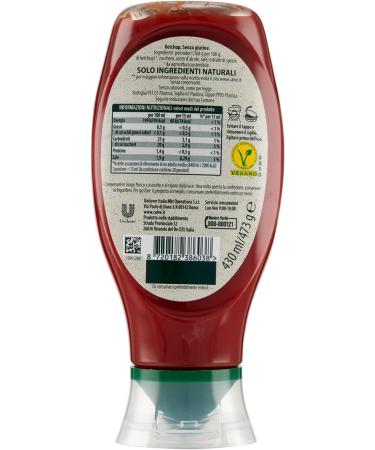 Calv Ketchup Ketchup 100% Italian Tomatoes Gluten Free No Preservatives and Colourants 430 ml + Italian Gourmet Polpa 400 g (Pack of 3) - Buy Online on GoSupps.com