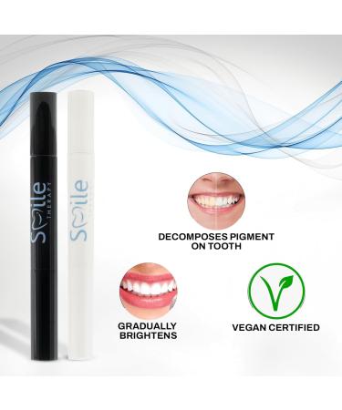 Smile Therapy Instant Teeth Whitening Pen - Helps Remove Tooth Stains and Yellowing | Zero Pain Or Sensitivity | Travel Friendly | Instant 200+ USES 100% | Peroxide-Free & Vegan - Buy Online on GoSupps.com
