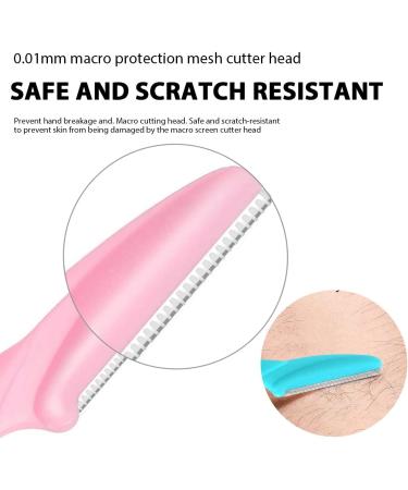 Leikedun 30 PCS Eyebrow Razors & Face Shavers with Bonus Brush - Exfoliating Dermaplaning Tool for Women & Men - Buy Online on GoSupps.com