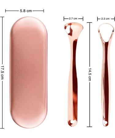 Pure Copper Tongue Scrapers | Eliminate Bad Breath & Toxins Effectively - Buy Online on GoSupps.com