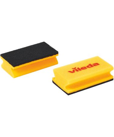 Vileda Glitzi Jumbo Strong with Antibac - Extra Scrubbing Power for Large Surfaces (Pack of 3) | International Shipping Available - Buy Online on GoSupps.com