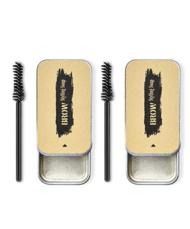 Wild eyebrow soap Eyebrow eyebrows with eyebrow inaminous waterproof eyebrow cream Wax gel adjustment wax 2pcs 2pcs eyebrow soap