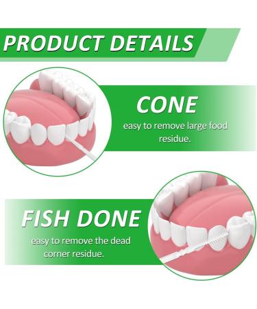 1100Pcs Dental Picks & Toothpicks - Interdental Brush Sticks for Ultimate Oral Hygiene | International Shipping - Buy Online on GoSupps.com