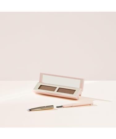 Shop Rare Beauty by Selena Gomez Brow Harmony Shape & Fill Duo in Taupe | International Shipping Available - Buy Online on GoSupps.com
