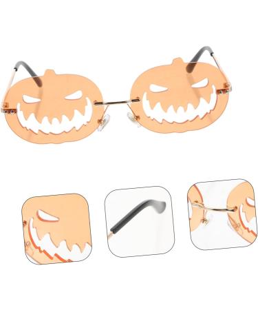 VALICLUD 2pcs Metal Glass Pumpkin Men and Women 15x14.5cmx2pcs Orangex2pcs - Buy Online on GoSupps.com