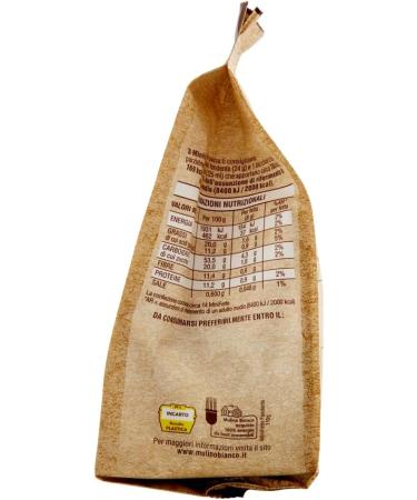  Italian Gourmet E.R. Mulino Bianco Pack of 6 mini cranberry and almond crispbreads with whole wheat flour high in fiber whole wheat rusks without palm oil 90g + gourmet Italian polpa 400g - Buy Online on GoSupps.com