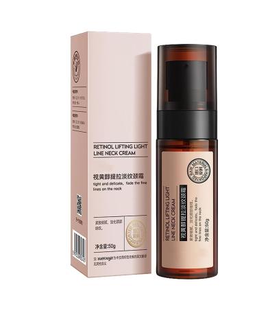 EXQST Double Retinol Anti-Wrinkle Neck Cream, Retinol Neck Cream for Fine Lines, Double Retinol Neck Cream, Lighten Neck Lines, Firm Neck Skin