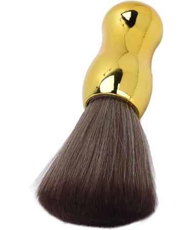 Qukaim Salon Neck Duster Brush Hair Cutting Neck Duster Brush Soft Nylon Salon Neck Cleaning Brush for Face & Neck Gold - Buy Online on GoSupps.com