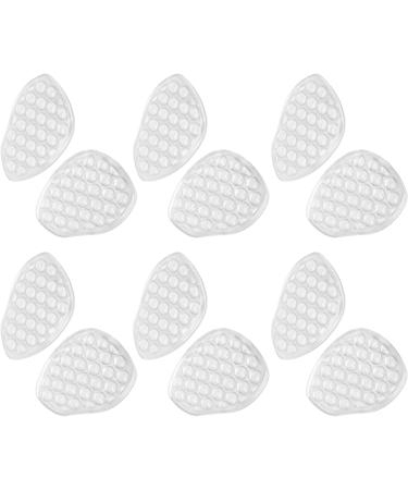 Forefoot Inserts - 6 Pairs Silicone Metatarsal Pads | Soft Cushioning with Massage Points for Comfort - Buy Online on GoSupps.com