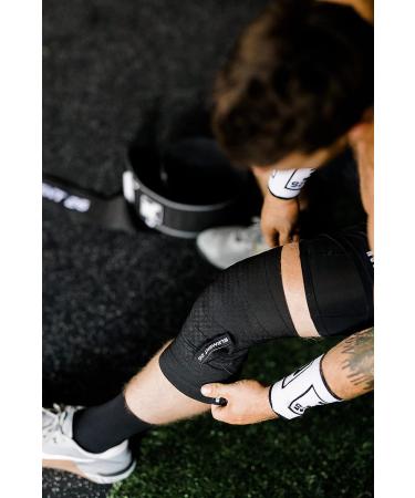 Element 26 Knee Wraps for Weightlifting - Compression Support for Powerlifting & Bodybuilding - Buy Online on GoSupps.com