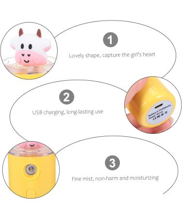 DOITOOL Car Aromatherapy Diffuser Moisturizer Air Diffuser Humidifier Mister Portable Humidifier Sprayer Steamer Mini Travel 3.8x3.8x10.8cm - Buy Online on GoSupps.com