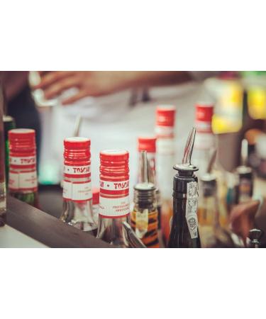 Toschi Strawberry Mint Pomegranate Syrups for Cocktails - 3 x 1 Litre + Italian Gourmet Polpa 400 g - Buy Online on GoSupps.com