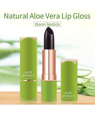 Color Changing Lipstick - Aloe Infused Waterproof Tinted Lip Balm for Long Lasting Moisturizing Care - pH Temperature Change Magic Mood Lipstick for Women - Buy Online on GoSupps.com