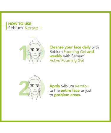 Bioderma S bium Kerato+ Anti-Blemish Gel-Cream 30ml - Buy Online on GoSupps.com