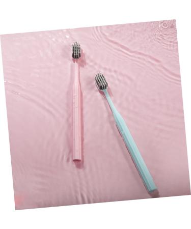 FRCOLOR Ultra-Fine Soft Toothbrushes Set - 3pcs Extra Soft Bristles for Sensitive Teeth - Gentle Manual Toothbrushes in Macaron Colors - Buy Online on GoSupps.com