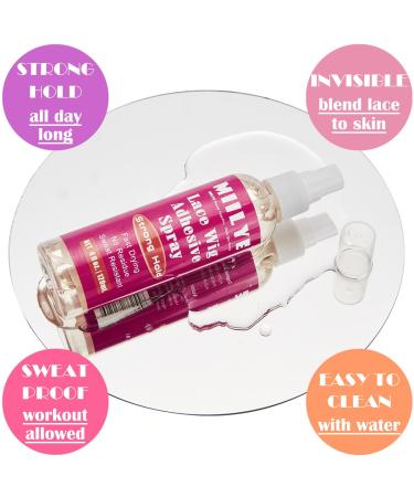MIILYE Complete Lace Wig Installation Kit - Melting Spray Glue Remover Edge Control & More - International Shipping - Buy Online on GoSupps.com
