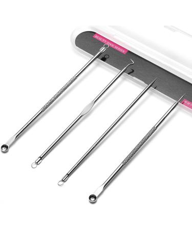 Usiveinborn Blackhead Remover Usiveinborn Tweezers Usiveinborn Professional Stainless Steel Facial Blackhead Remover Tweezers (Set* B) - Buy Online on GoSupps.com
