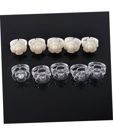 FRCOLOR Nail Display Ring rings pegboard display polish color display ctr nail chart nail display nail color display Nail Tips Display Board nail art display tips bracket white Nail Ring - Buy Online on GoSupps.com