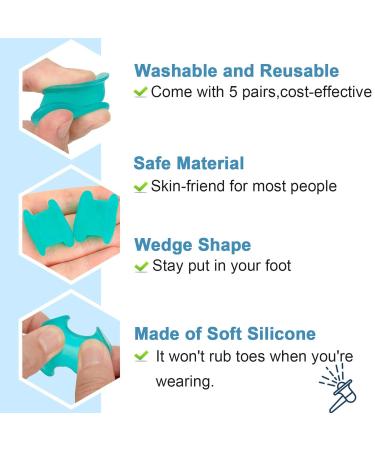 Gel Toe Stretcher & Separator for Bunion Corrector - Prevent Rubbing & Relieve Pressure - Buy Online on GoSupps.com