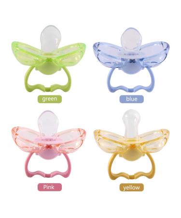 Buy Silicone Thumb Pacifier for Newborns - Automatic Closure Pink Flat Head - Buy Online on GoSupps.com