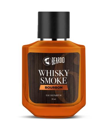 BOURBON Whisky Smoke Perfume for men 50ml | Oriental Woody Leathery | Long Lasting Mens Perfume | Best Date Night Fragrance Body Spray for Men | Gift For Friends | Gift for Men