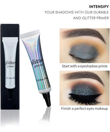 Long-Lasting Glitter Primer for Eyeshadow Base - Makeup Foundation Highlighter Cream - Buy Online on GoSupps.com