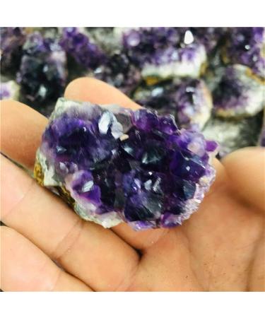 Crystal 100g raw Natural Amethyst Quartz Crystal Gemstone Reiki Crystal Cluster Specimen Home Decoration Madagascar - Buy Online on GoSupps.com