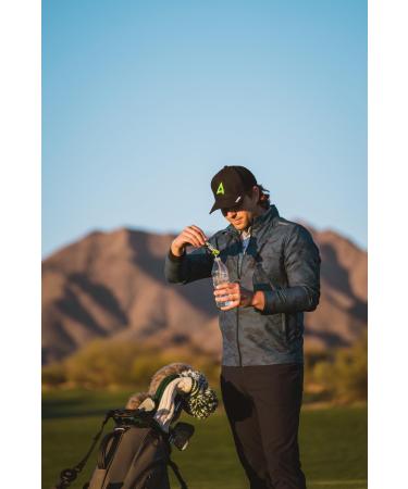 4ORE Nutrition Pure Focus 2OSRV Golfers Hydration Stick Pouch | STIM-Free Electrolyte Boost for Peak Performance | Green Apple Flavor | On-The-Go Hydration Solution - Buy Online on GoSupps.com